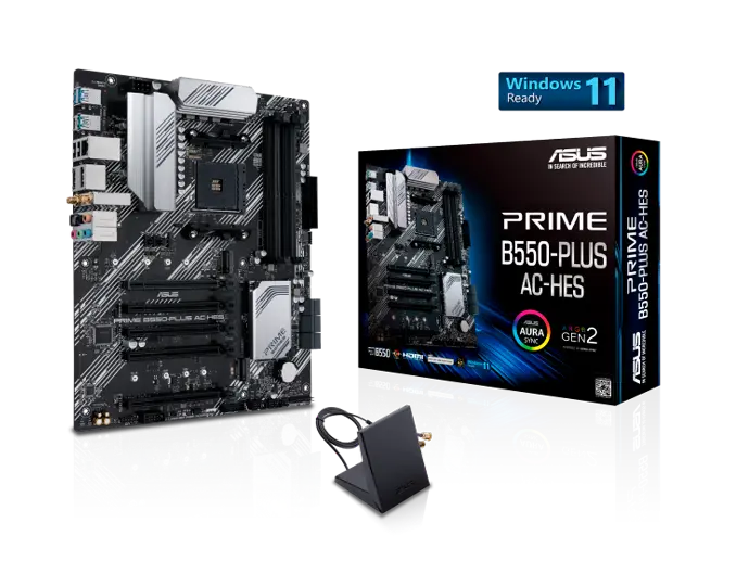 ASUS Prime B550-PLUS AC-HES AMD AM4