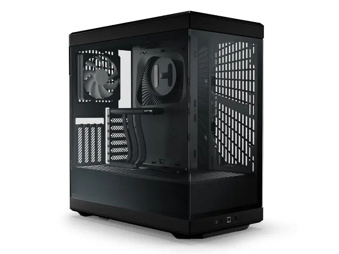 HYTE Y40 Negro - ATX PC Case con PCIe 4.0 Riser