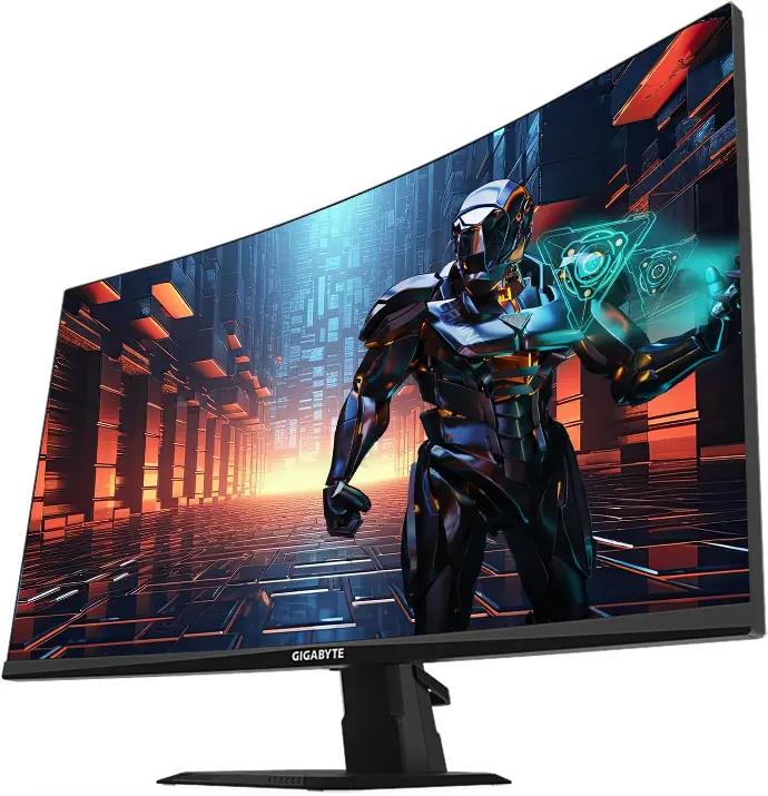 GIGABYTE GS27QC 27" 165Hz 1440P, VA 1500R, 1 ms, HDR, DP 1.4, 2 HDMI 2.0 