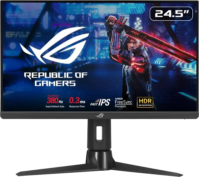 ASUS ROG Strix 380Hz 25"1080P HDR eSports 0.3ms Fast IPS