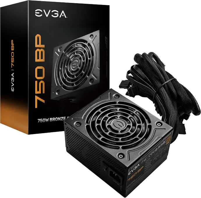 EVGA 750 BP  80+ BRONZE 750W