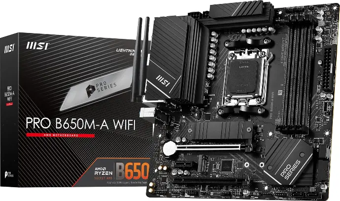 MSI PRO B650M-A WiFi ProSeries DDR5 Intel