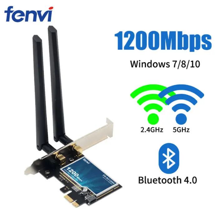 Fenvi Adaptador WiFi PCI-E & Bluetooth 