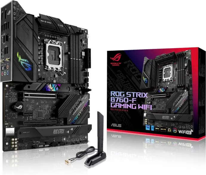 ASUS ROG Strix B760-F Gaming WiFi Intel (14ª, 13ª y 12ª generación) LGA 1700 ATX