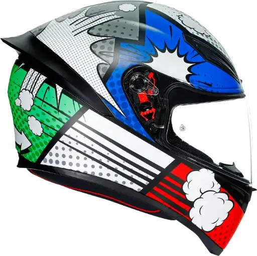 AGV K1 L Bang Matte Italy/Blue