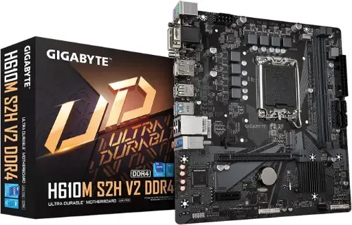 GIGABYTE H610M S2H V2 DDR4 INTEL 12 & 13 GEN H610/ Intel/LGA 1700