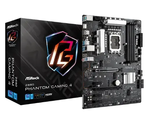 ASRock Z690 Phantom Gaming 4 LGA 1700 Intel 12-13-14 GENEREACION