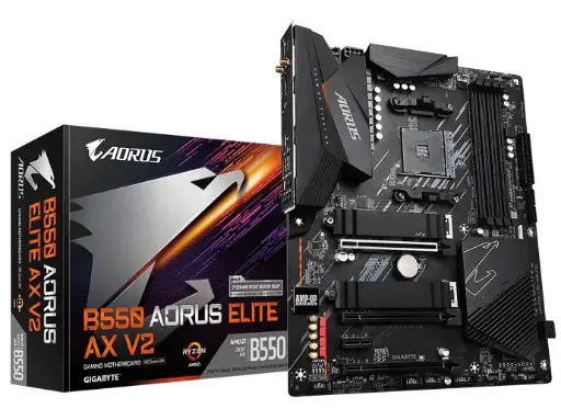 GIGABYTE B550 AORUS ELITE AX V2 AM4 AMD B550 ATX