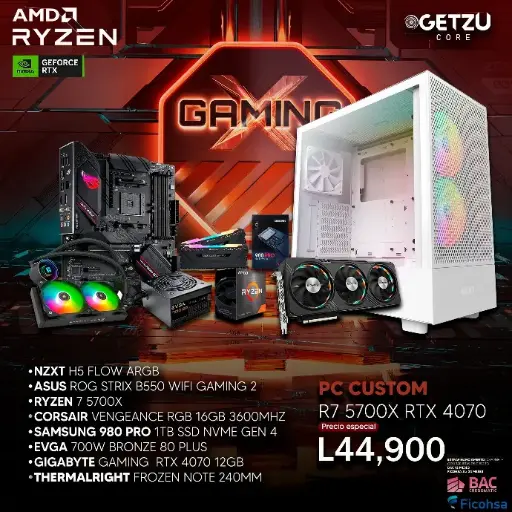 PC CUSTOM RYZEN 7 5700X RTX 4070