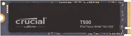 Crucial T500 1TB Gen4 NVMe M.2 SSD