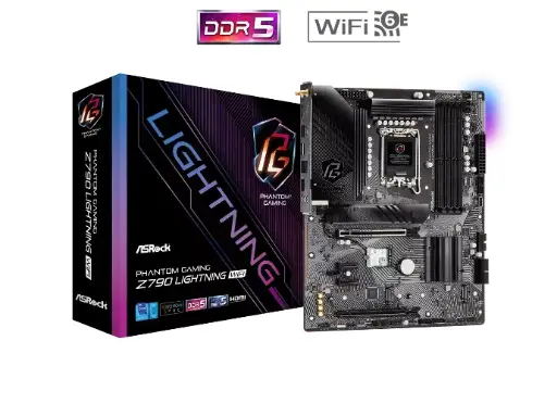 ASRock Z790 Lightning WiFi LGA 1700(14th,13th,12th Gen) Intel Z790 SATA 6Gb/s ATX