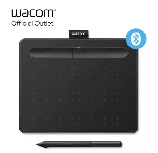 Wacom CTL4100 Intuos Wireless - Tableta de dibujo