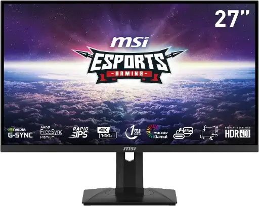 MSI MAG274UPF, 27" 3840 x 2160 (UHD) IPS 1 ms 144Hz HDR400