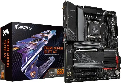 GIGABYTE B650 AORUS Elite AX WIFI ATX DDR5 (copia)